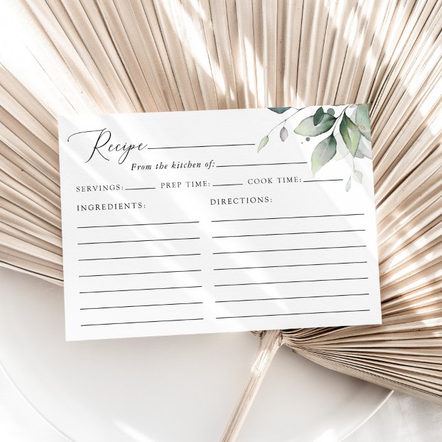 Grünpflanzen, Eukalyptus-Blätter, Brautparty Rezep (Von Creator hochgeladen)