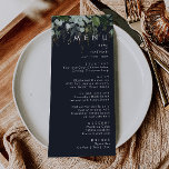Grünpflanzen und Goldleaf | Abendmenü für Hochzeit Menükarte<br><div class="desc">Wir haben diese Pflanzen- und Blattgold entworfen | Hochzeitsmenü der Marine, um Ihre einfache, aber elegante Hochzeit zu vervollständigen. Es zeichnet sich durch moderne, grüne und weiße Eukalyptusblätter, Farnfolien, eine prächtige Blume und minimale Blätter aus Goldfolie aus. Diese Elemente geben das Gefühl eines skurrilen, bezaubernden Waldes, perfekt für jede rustikale,...</div>