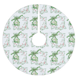 Grünrosa-Karosserien Polyester Weihnachtsbaumdecke