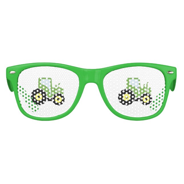 Grünschlepper Sonnenbrille (Vorderseite)