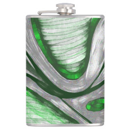 Grünstahl Flachmann