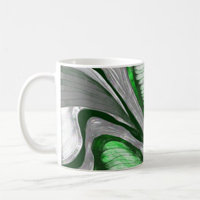 Grünstahl Kaffeetasse (Links)