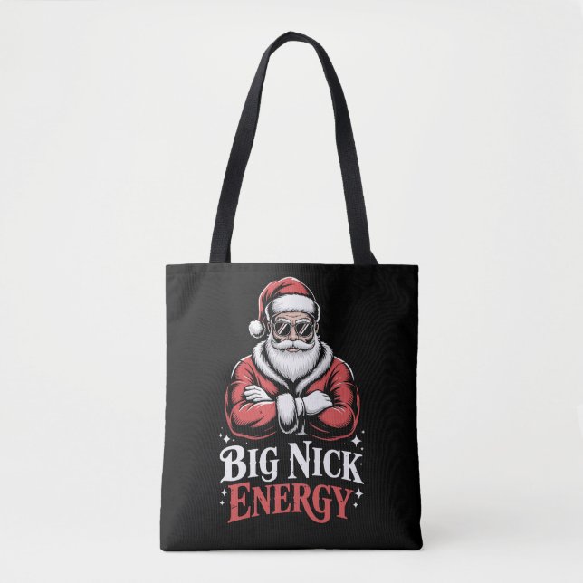 Grunt Style Big Nick Energy Funny Santa Christmas  Tasche (Vorderseite)