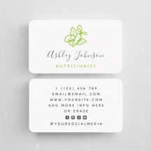 Grüntöne Carrot & Broccoli Nutritionist Social Med