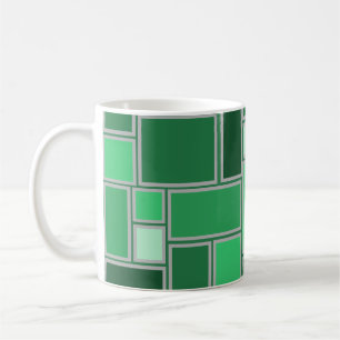 Grüntöne Kaffeetasse