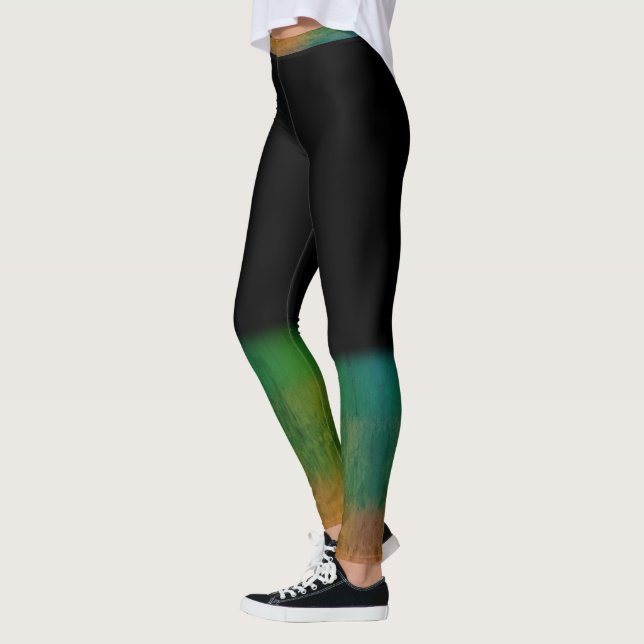 Grüntöne Leggings (Links)