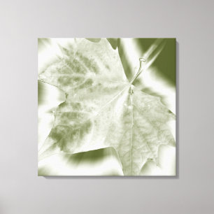 Grüntöne Leinwanddruck
