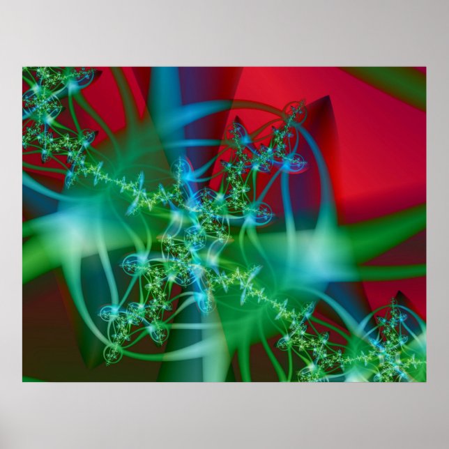 Grüntöne Poster (Vorne)