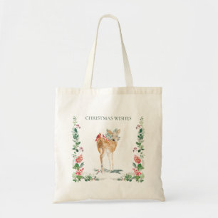 Grünwald Blätage Waldland Fawn Deer Tote Bag Tragetasche
