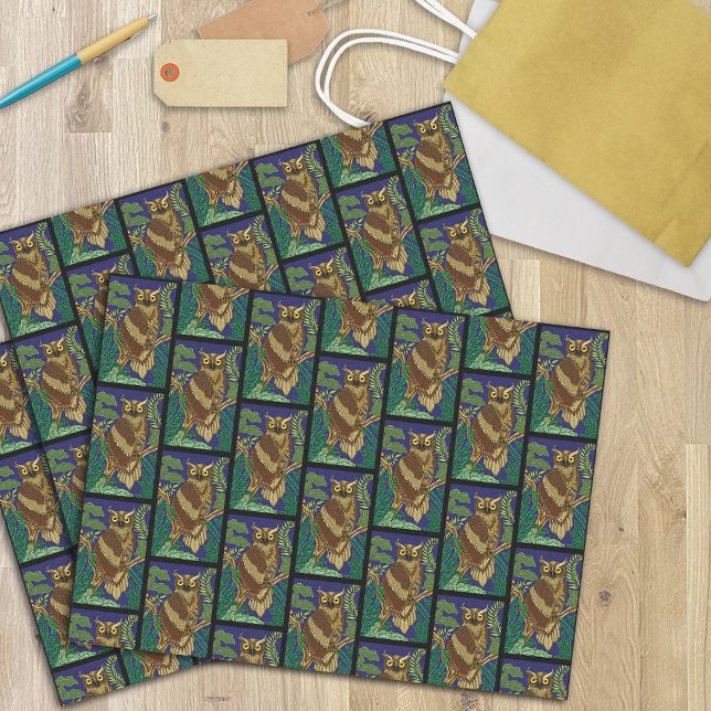 Grünwald-Blätter Seidenpapier (Von Creator hochgeladen)