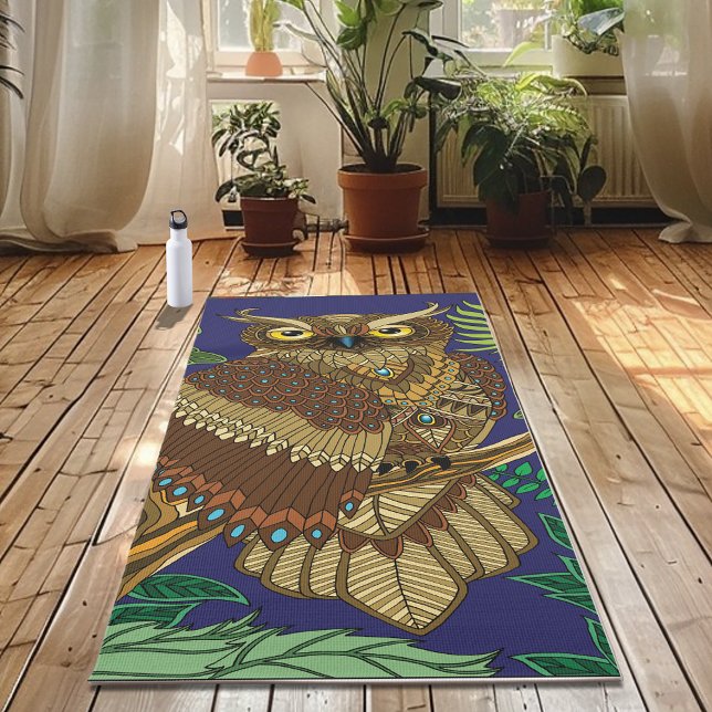 Grünwald-Blätter Yogamatte (Von Creator hochgeladen)