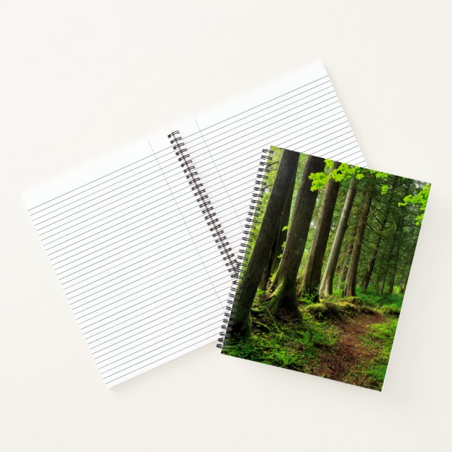 Grünwaldweg Landschaftlich Notizbuch (Innenseite)