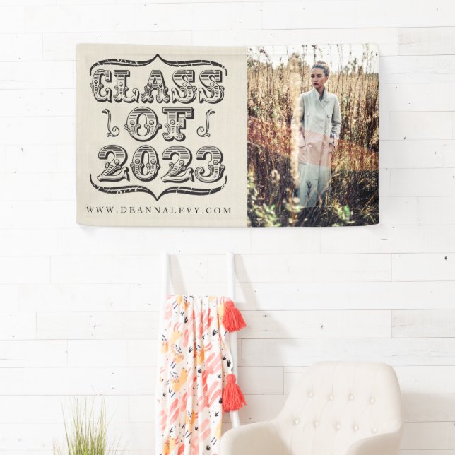 Gruppe 2023 Abschluss Banner Vinyl Poster (Insitu)