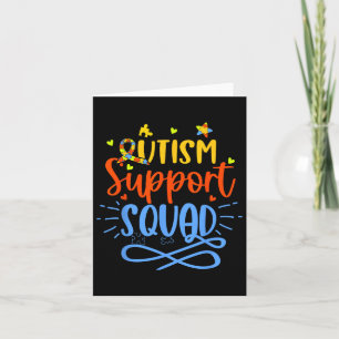 Gruppe "Autismus Support Squad Autismus Awareness Karte