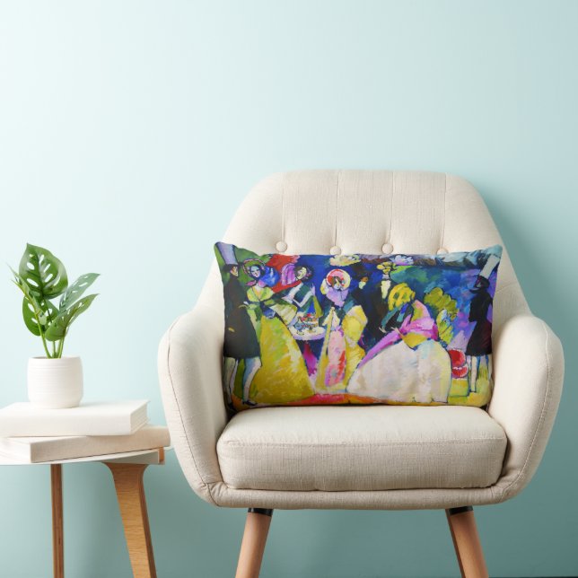 Gruppe Crinolines von Wassily Kandinsky Lendenkissen (Stuhl )