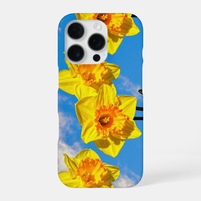 Gruppe der Daffodils Gold Medal Blume Handy Fall iPhone 16 Pro Hülle (Rückseite)