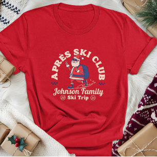 Gruppe der Familienfreunde Skitouren Snowboard T-Shirt