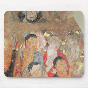 Gruppe der Mönche und des Buddhas Mousepad