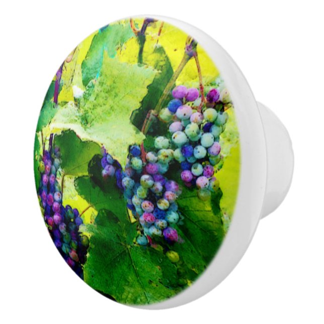 Gruppe des Trauben Keramik-Griffs Keramikknauf (Rechts)