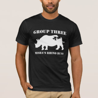 Gruppe drei des Entwurfs-5 T-Shirt