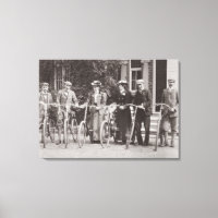 Gruppe Edwardischer Fahrradfahrer, Anfang der 1900