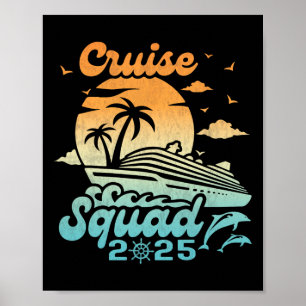 Gruppe für Kreuzfahrtschiffe 2025 B Poster