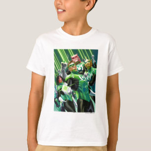 Gruppe grüne Laternen T-Shirt