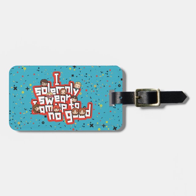 Gruppe "ICH SCHWÖRE ERNST, DASS ICH BIN BIS ZU Gepäckanhänger (Vorderseite horizontal)