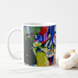 Gruppe in Krinolinen von Wassily Kandinsky Kaffeetasse