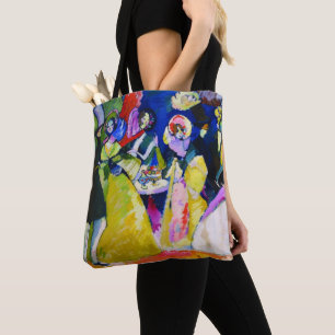 Gruppe in Krinolinen von Wassily Kandinsky Tasche
