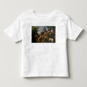 Gruppe Schäfer mit einem Pferd Kleinkind T-shirt