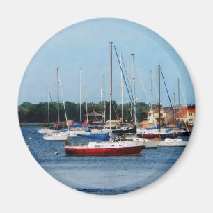 Gruppe Segelboote Newport RI Magnet