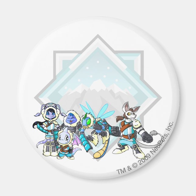 Gruppe Team-Fehlerberge Magnet (Vorne)