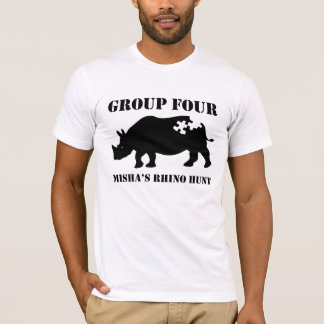 Gruppe vier des Entwurfs-5 T-Shirt