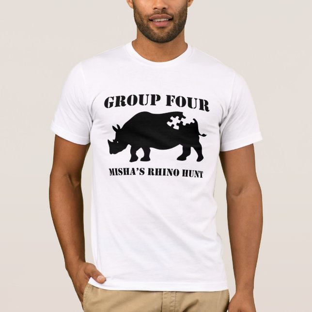 Gruppe vier des Entwurfs-5 T-Shirt (Vorderseite)