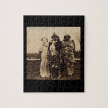 Gruppe von gruseligem