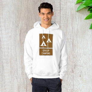Gruppen-Camping-Schild Hoodie