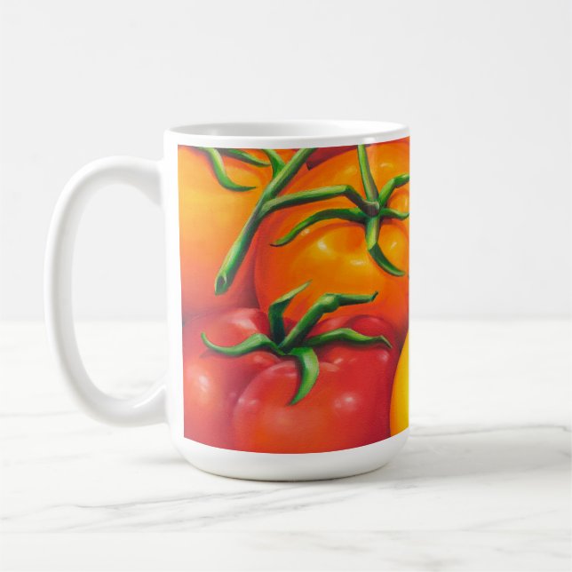 "Gruppen-Foto-" Tomate-Tasse Kaffeetasse (Links)