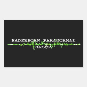Gruppen-Geist-Jägeraufkleber Paderborns Paranorma Rechteckiger Aufkleber