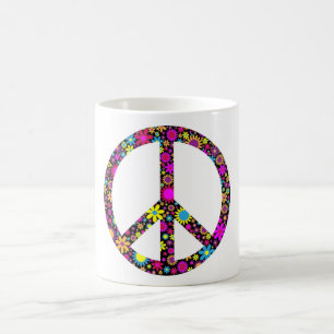 GRUPPENFLORALFRIEDENSSIGNAL KAFFEETASSE