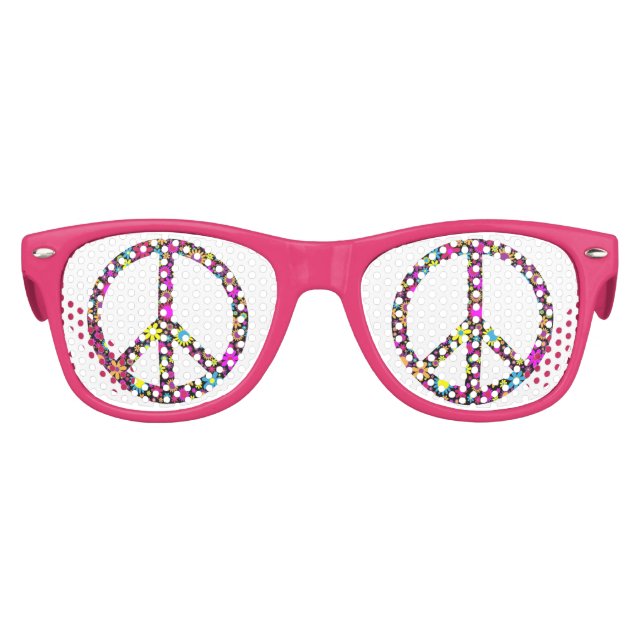 GRUPPENFLORALFRIEDENSSIGNAL PARTYBRILLE (Vorderseite)