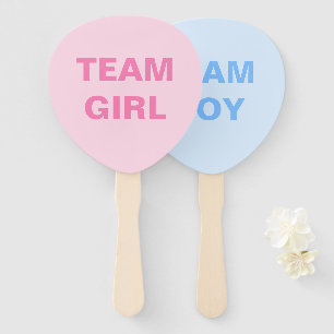 Gruppenjunge oder Team Girl Gender Revewer Dusche Fächer