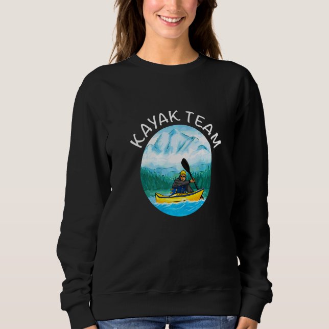 Gruppenkajaking   sweatshirt (Vorderseite)