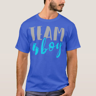 Gruppenmännchen zeigen Babydusche-Merch T-Shirt