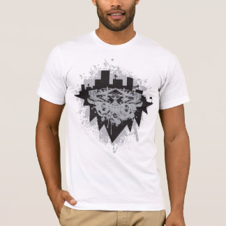 gruppierte Stadt T-Shirt