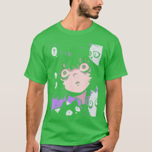 Grusel Anime Manga Neko Japan Japanisch Gruselig K T-Shirt