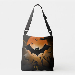 Grusel-Ästhetik Halloween Spukhaus Gothic Tragetaschen Mit Langen Trägern
