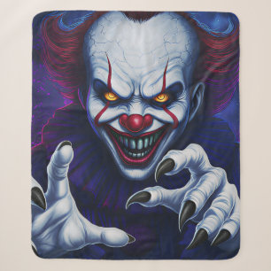Grusel-Clown-Sherpa-Decke Sherpadecke