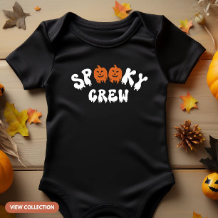 Grusel-Crew Halloween Passende Familie Baby Strampler