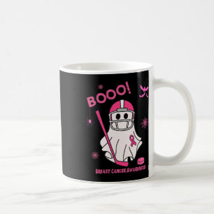 Grusel Eishockey Halloween Brustkrebsbewusstsein Kaffeetasse